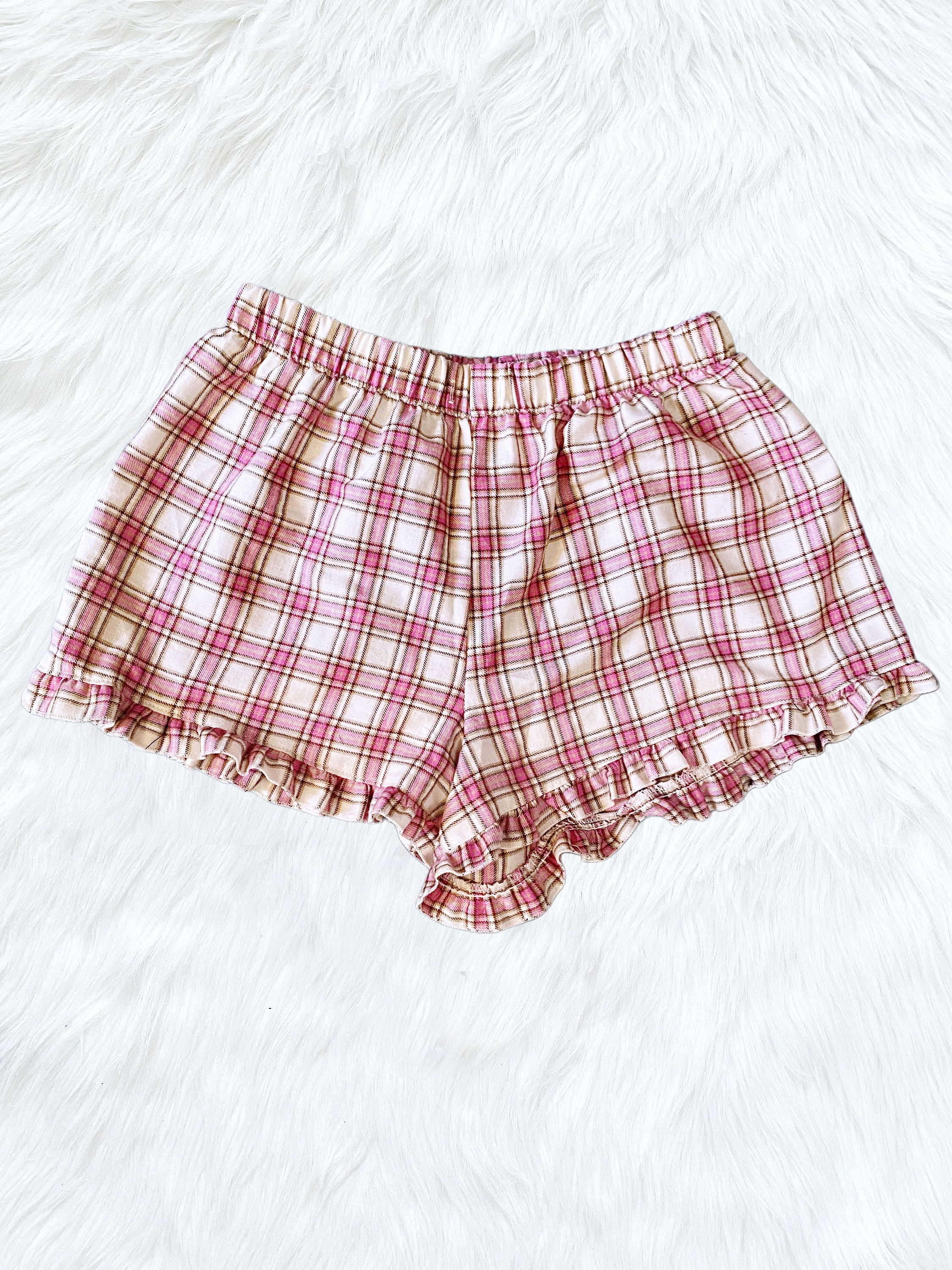 Ruffle pj shorts sale