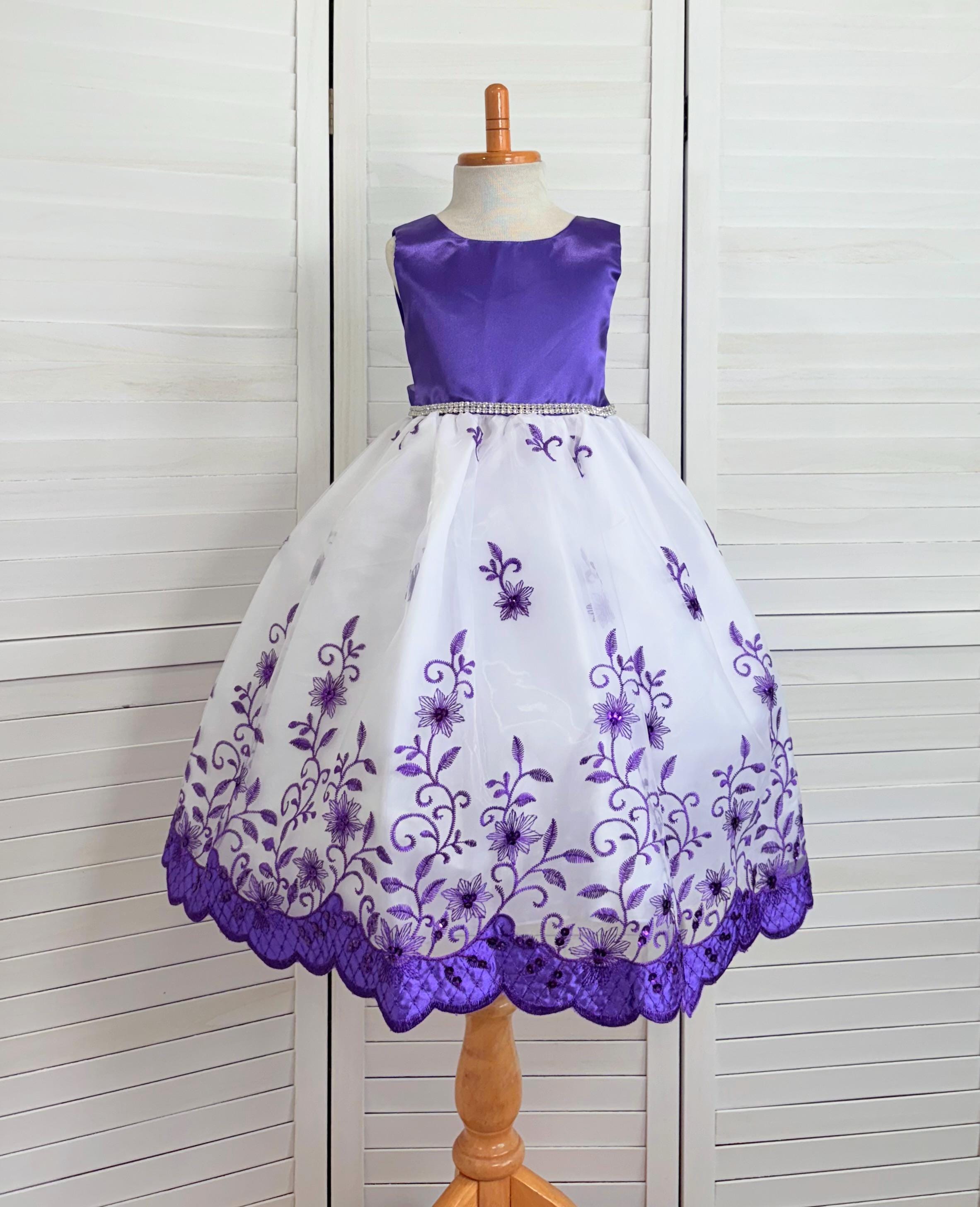 fitted lace wedding dress Quinceanera dress lilac – MyBabyByMerry main image 0