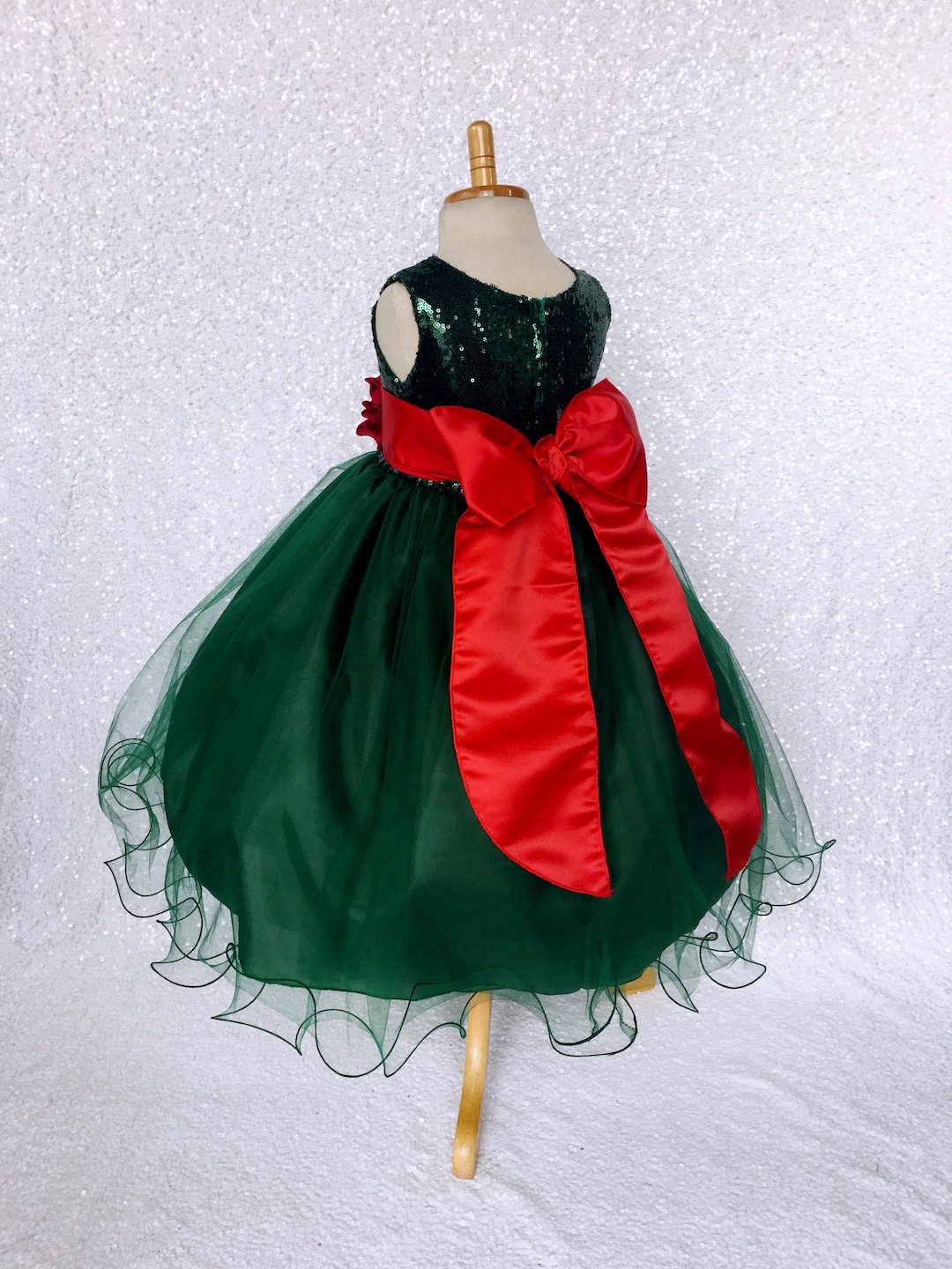green emerald velvet dress CHARLOTTE DRESS S/S PIPE main image 1