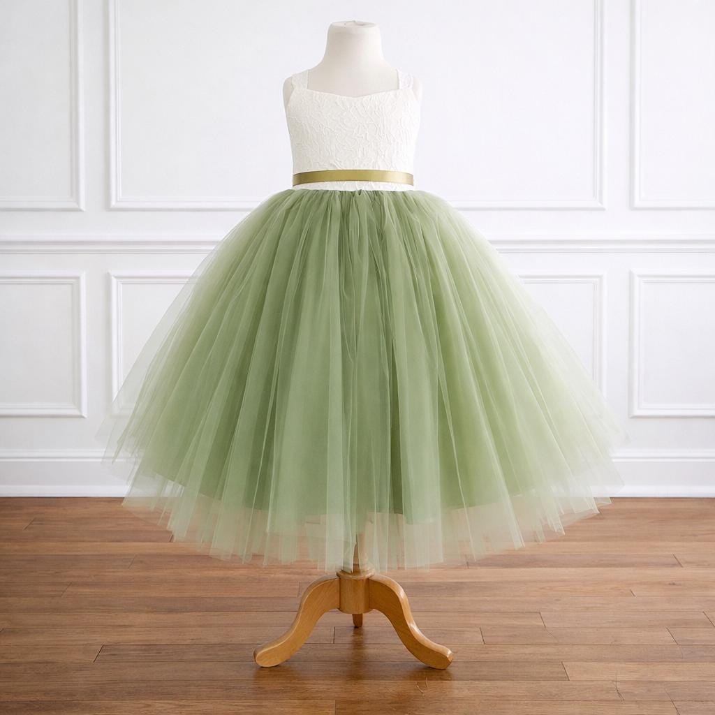 pretty little thing green maxi dress Sage Mesh Green Lace Scalloped Lace Bodice Pleated Chiffon A Line Strappy dress