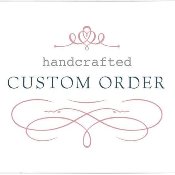 Custom Color Fee - DRESS NOT INCLUDED  *all custom orders final sale*  Flower Girl Dress Wedding Bridesmaid Recital Pageant Birthday