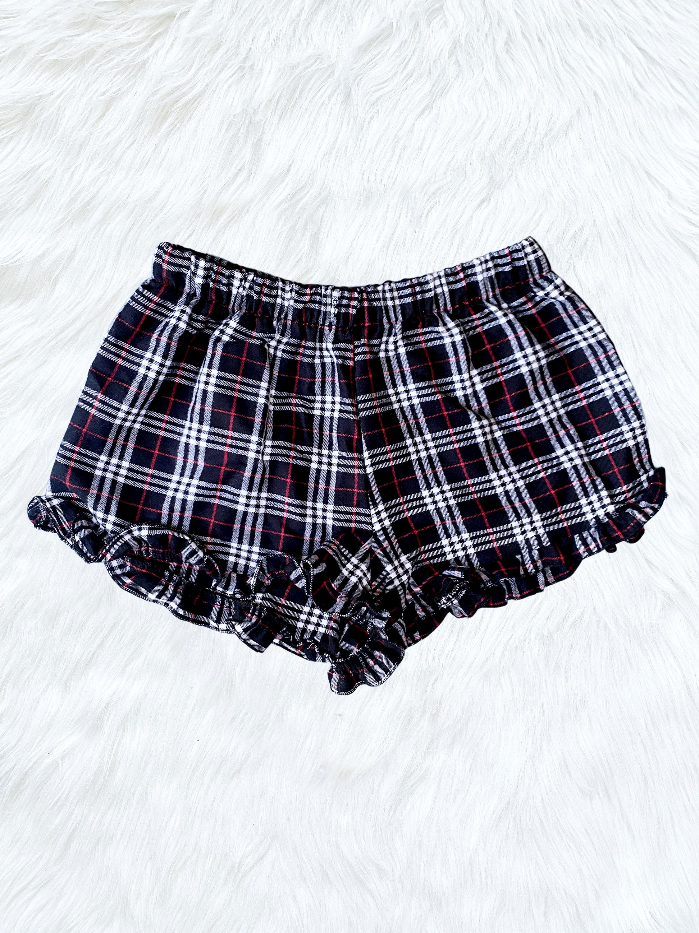 Classic Black Pyjama Shorts By Sheepers