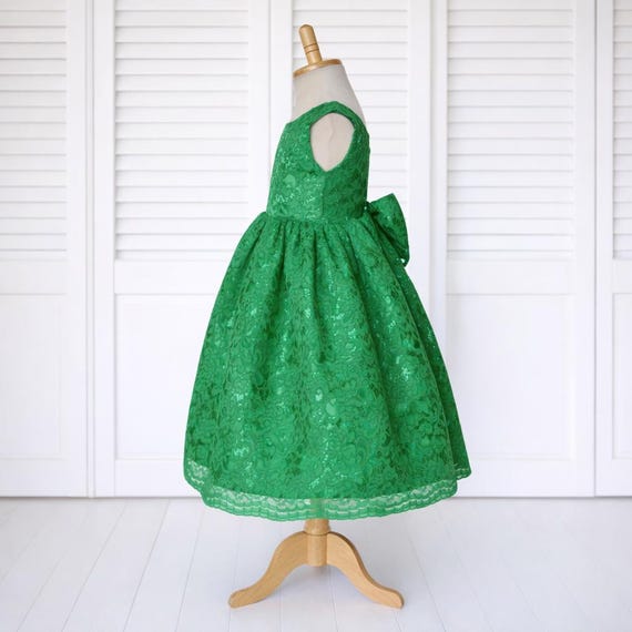 kelly green spring dress Making Sweet Memories Kelly Green Floral Print Cotton Maxi Dress main image 1