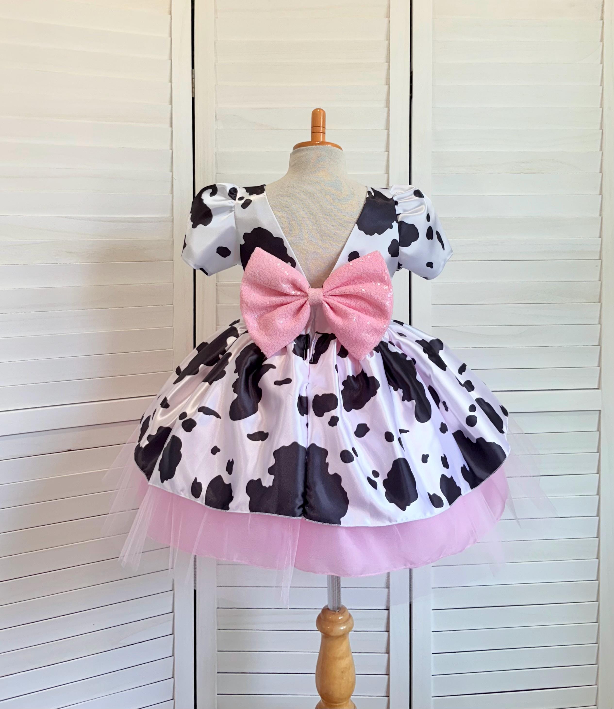 Falda Tutu Vestidos De CumpleaÃ±os De La Vaca Lola Vestido De Tul