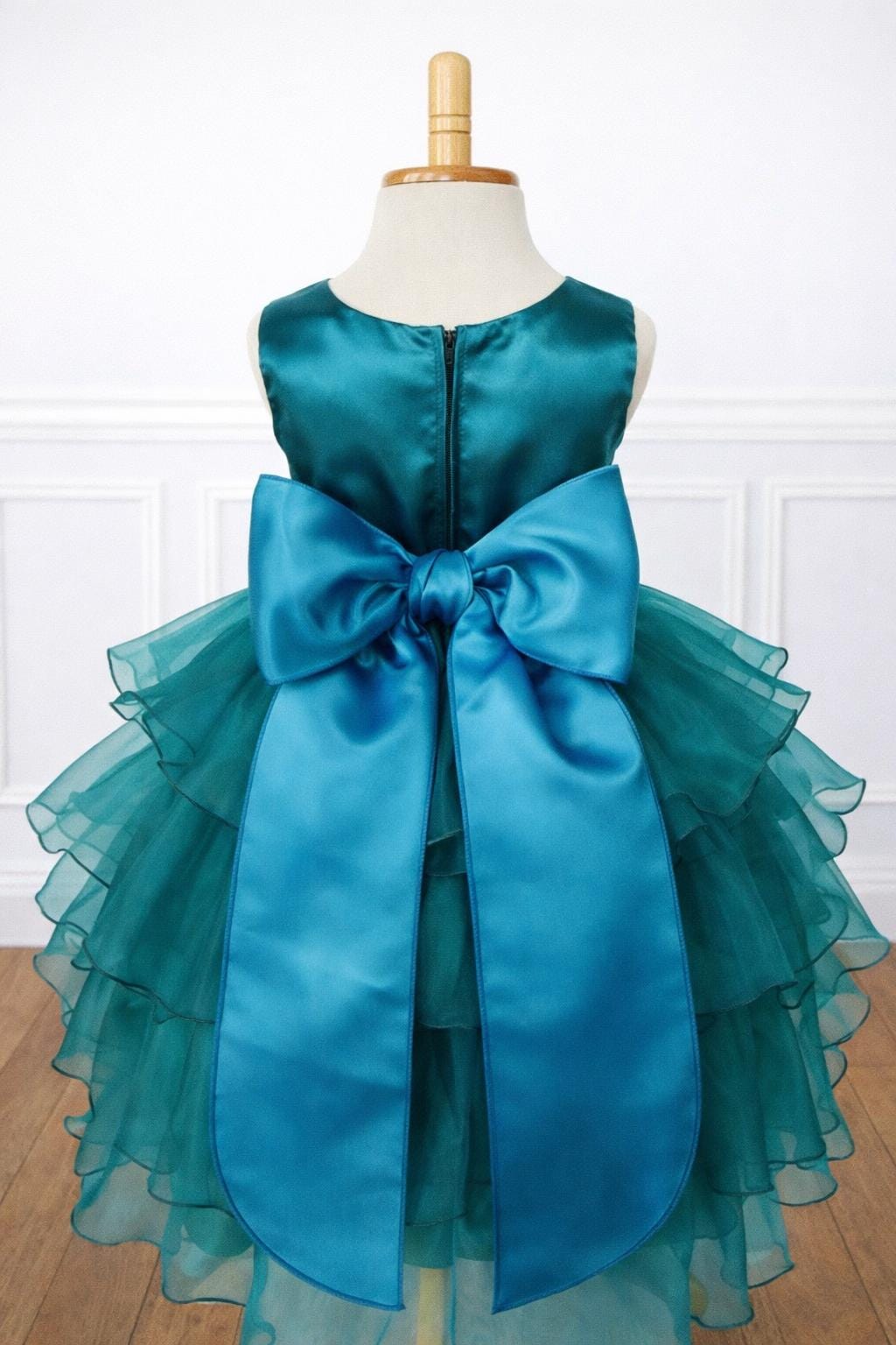 Teal Junior Bridesmaid Dress - Etsy