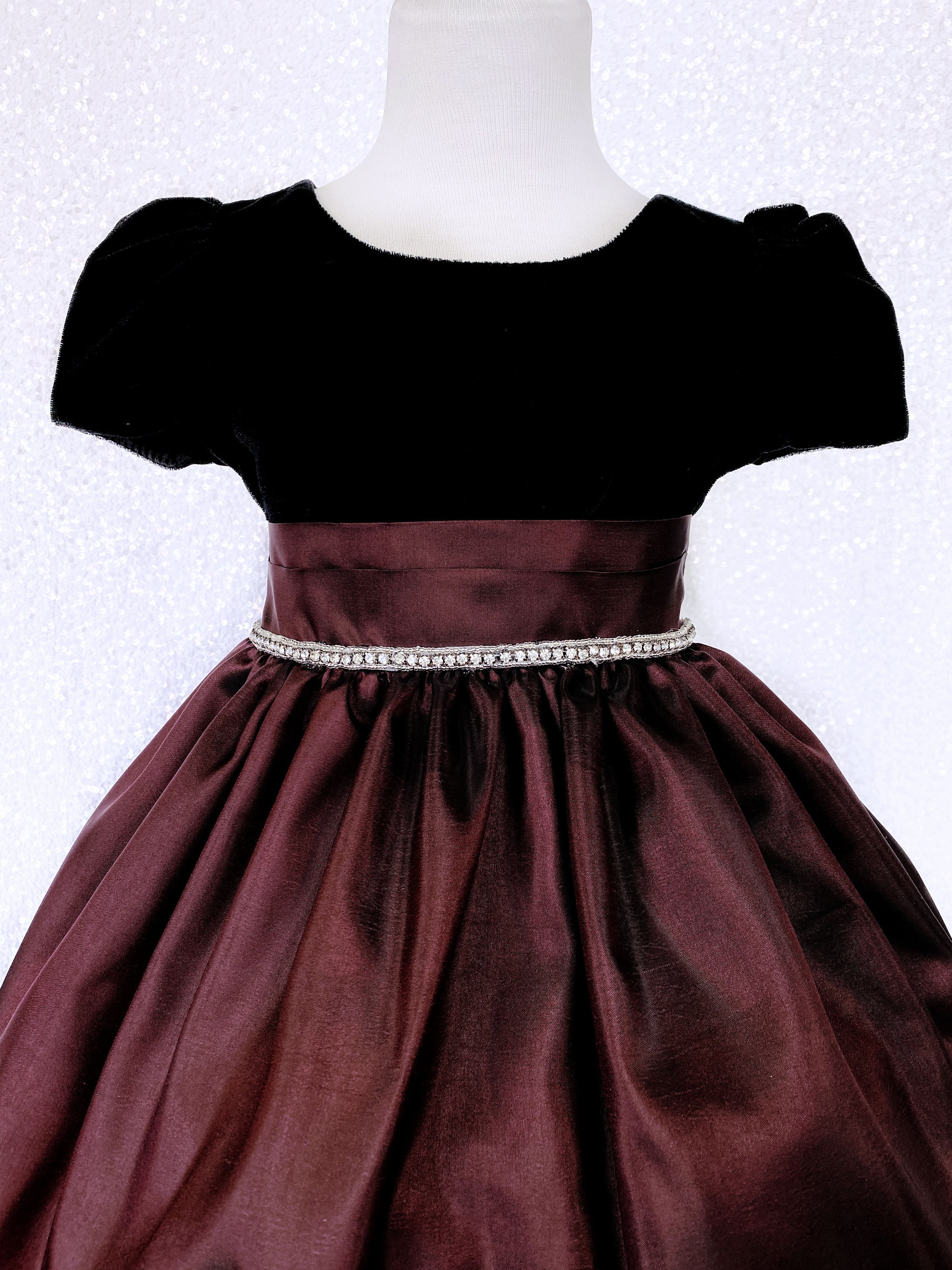 Junior Bridesmaid Dress Velvet - Etsy