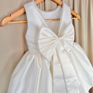 ivory easter dresses IVORY WEDDING FLOWER GIRL DRESS PAGEANT HOLIDAYS EASTER 12-18M 2 3T 4 6 8 10 12
