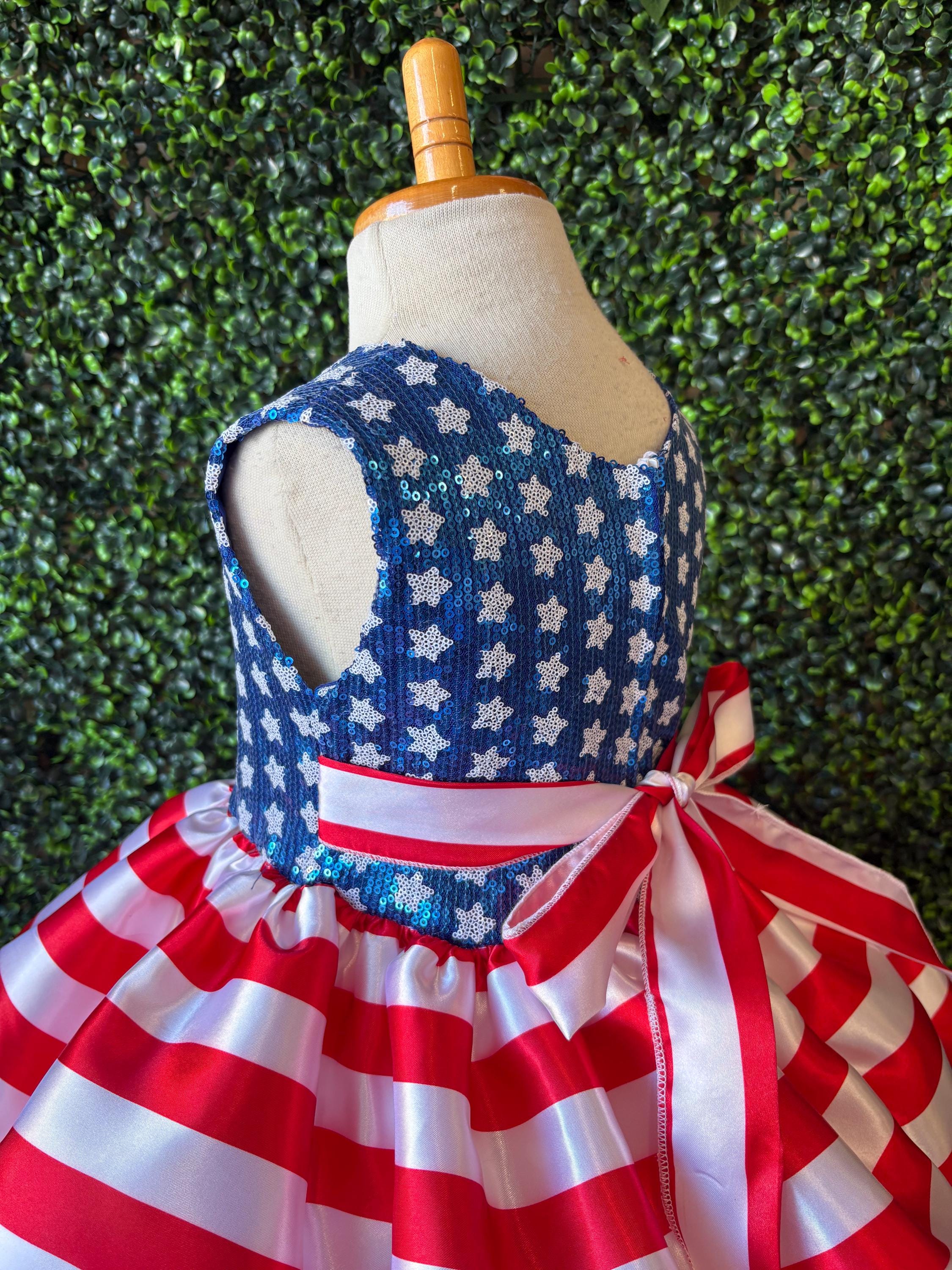 4th of july sequin dress Womens Sleeveless Spaghetti Straps Maxi Dress Stars Stripes 4th of July Patriotic Sundress Summer Dresses