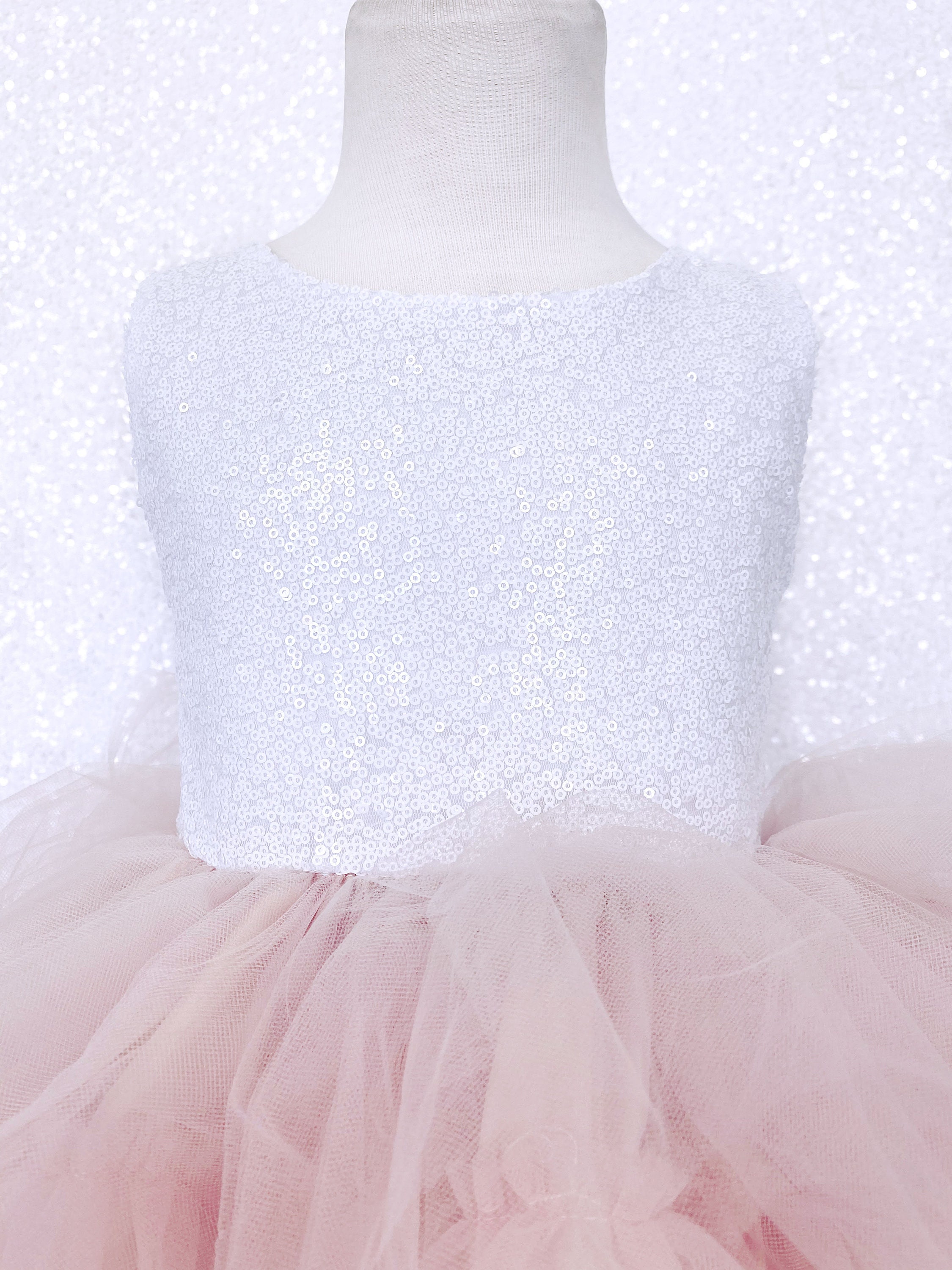 Blossom High Lo Ruffle Dress - Pinky Promise