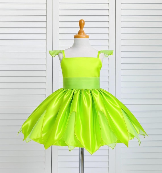 green emerald velvet dress Fairy Flutter Skirt