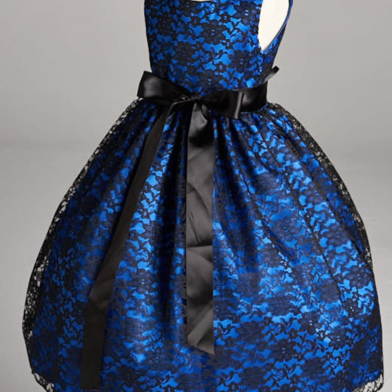 backless short dress Red with Rosette Embellished Straps Elegant Black Long Lace SEASON:Spring Size:3T