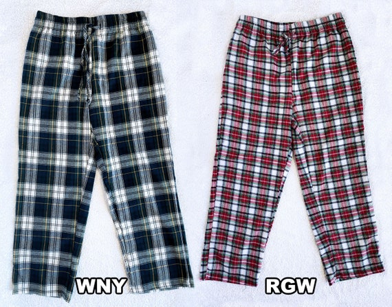 Navy Pink Yellow Pajama Pants Red White 