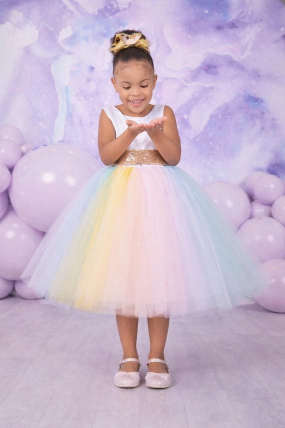 unicorn sequin dress Lola + The Boys Unicorn Lovers Sequin Dress, 2