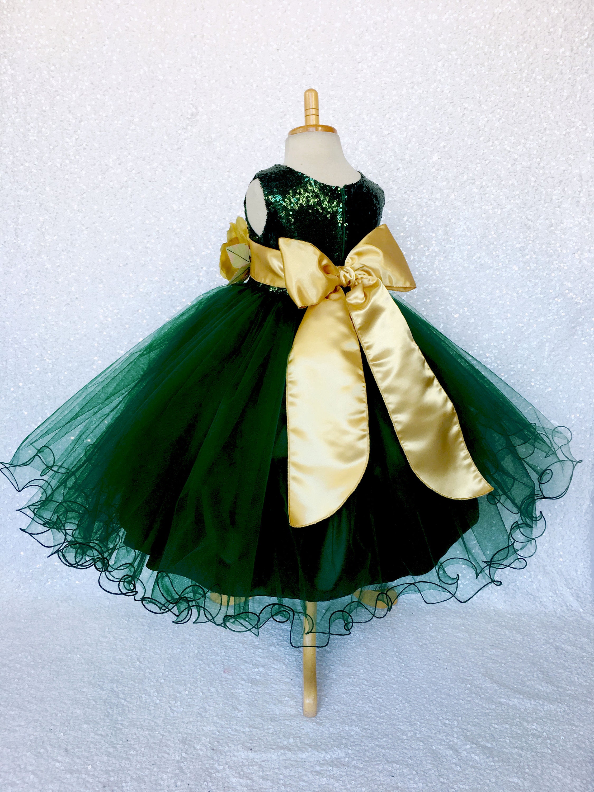 Infant Emerald Green Dress - Etsy