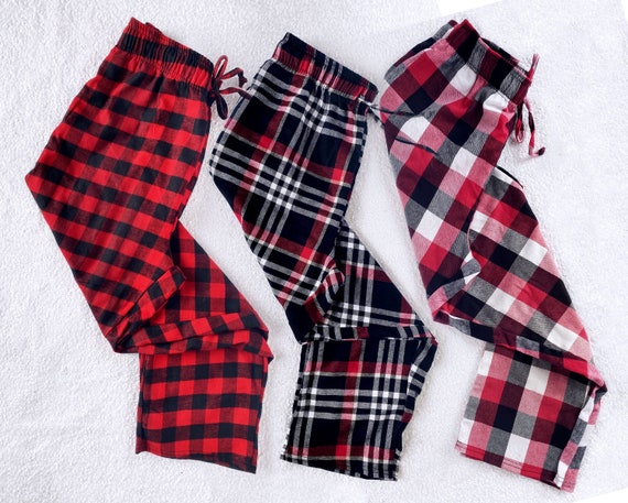 Plaid Flannel Red Black Christmas Winter Adult Unisex Child - Etsy
