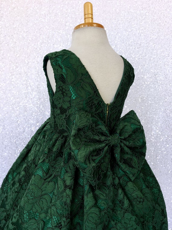 hunter green summer dress