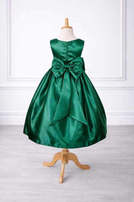 hunter green junior bridesmaid dresses Junior Bridesmaid Dresses 2026