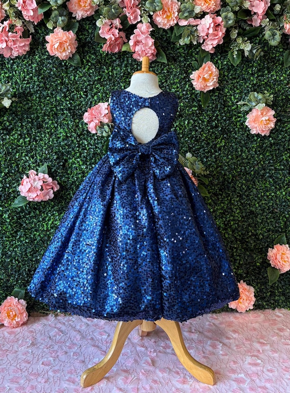 navy blue junior dresses Sale Ready-to-Ship Junior Bridesmaid Dress