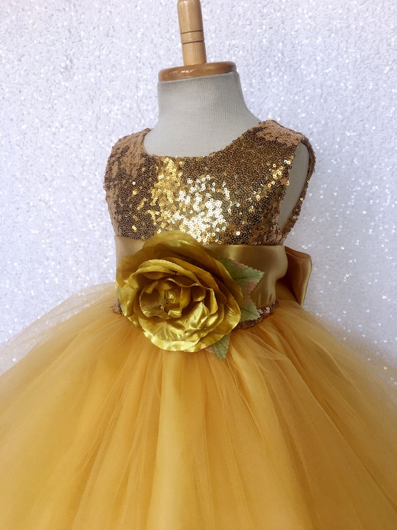 yellow gold gown