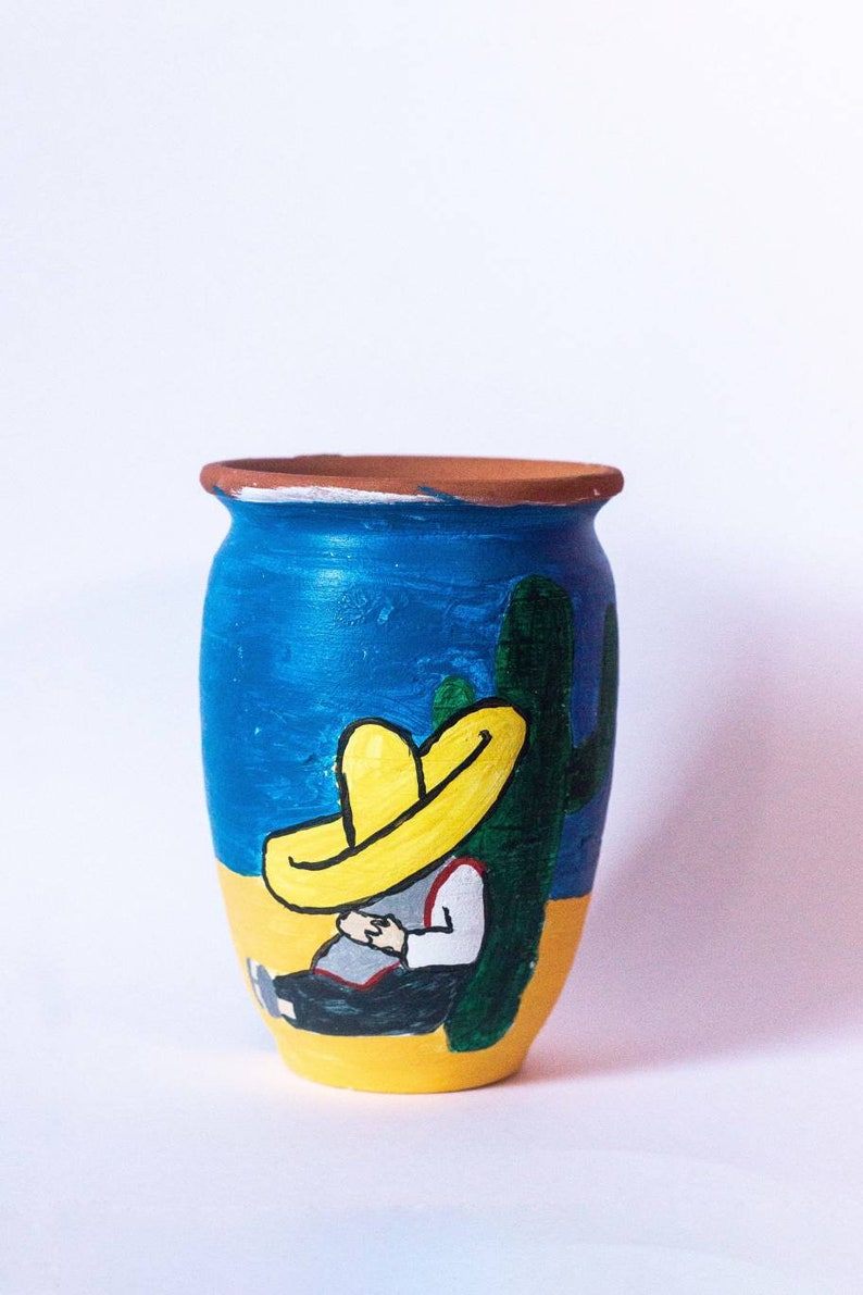 Cantaritos Jarritos Pintados barro cantarito handpainted