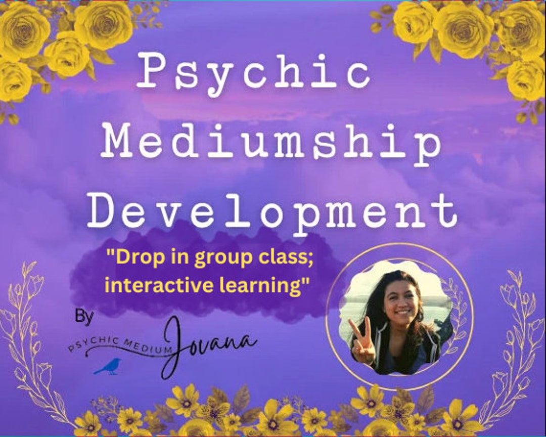 Psychic Development Drop in Class: Mediumship Communication - Etsy