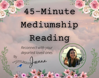 45-Minute Phone, Text, Or Online Chat Mediumship Reading