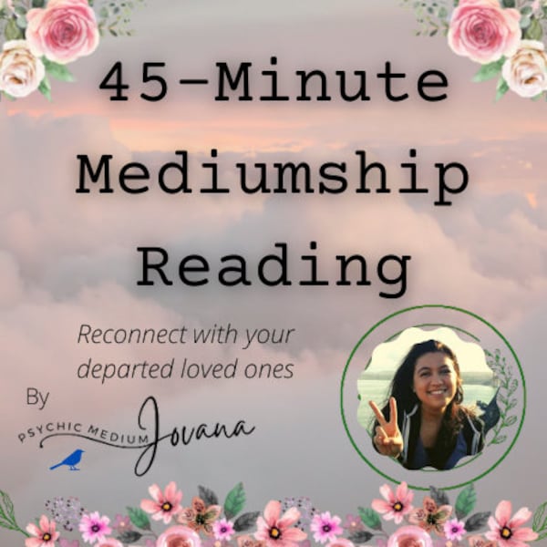 45-Minute Phone, Text, Or Online Chat Mediumship Reading