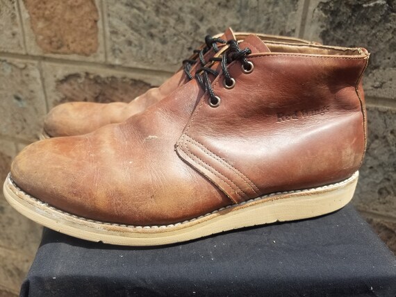 red wing boots chukka 595