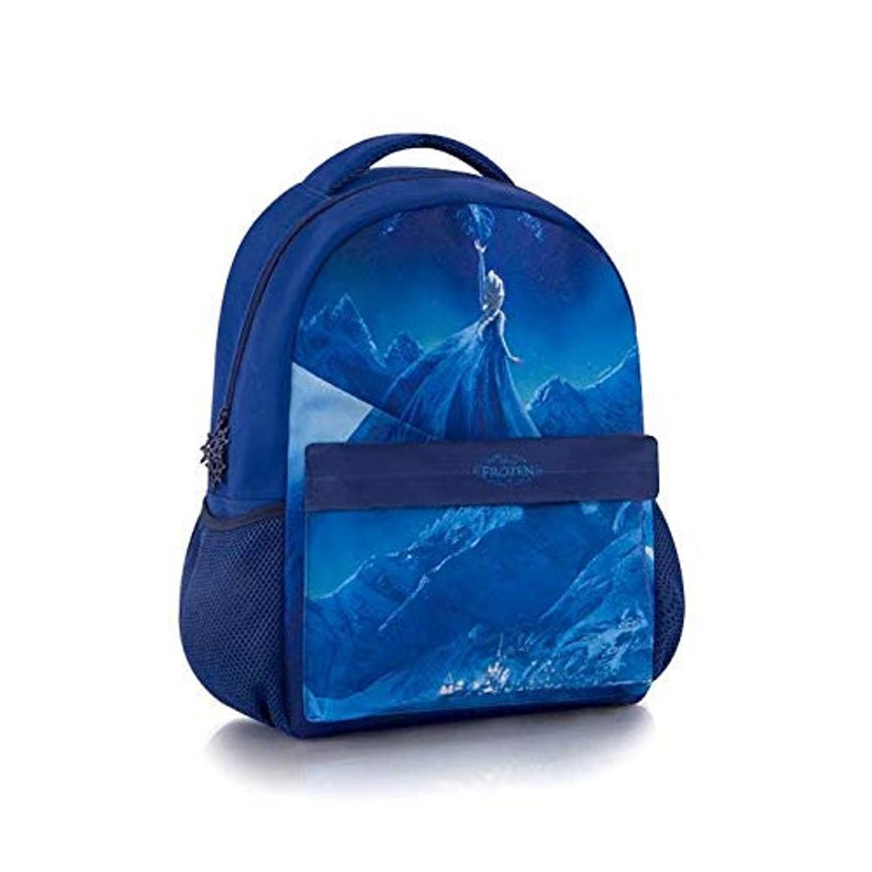 Blue 16 Inch Disney Tween Frozen Backpack for Kids
