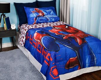 spiderman comforter twin