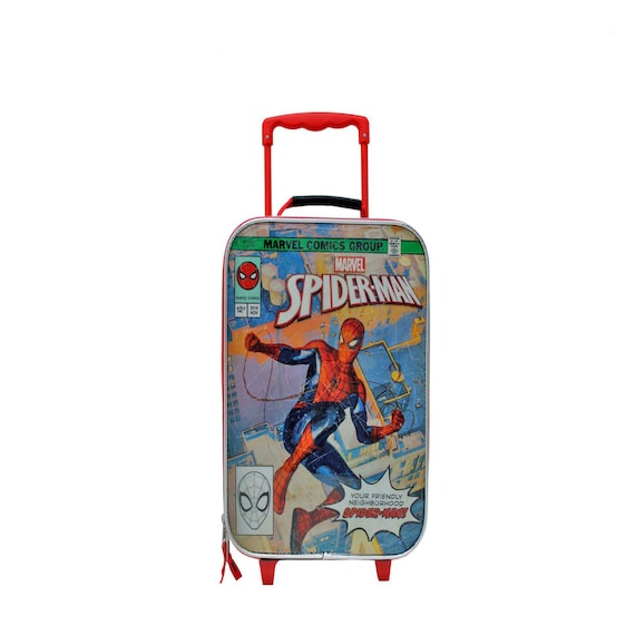 spiderman kids luggage