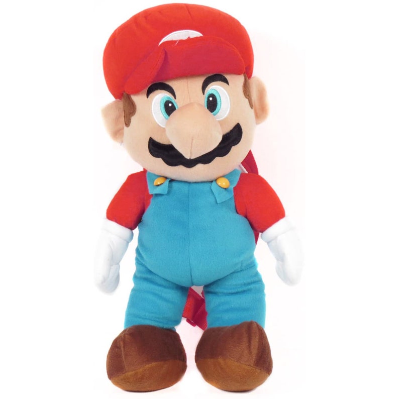 super mario plush backpack