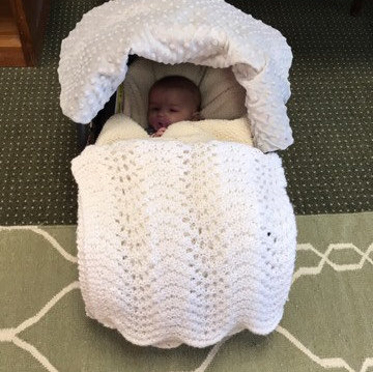 New Handknit Baby Layette Set 3 Piece Special Order Only Etsy.de