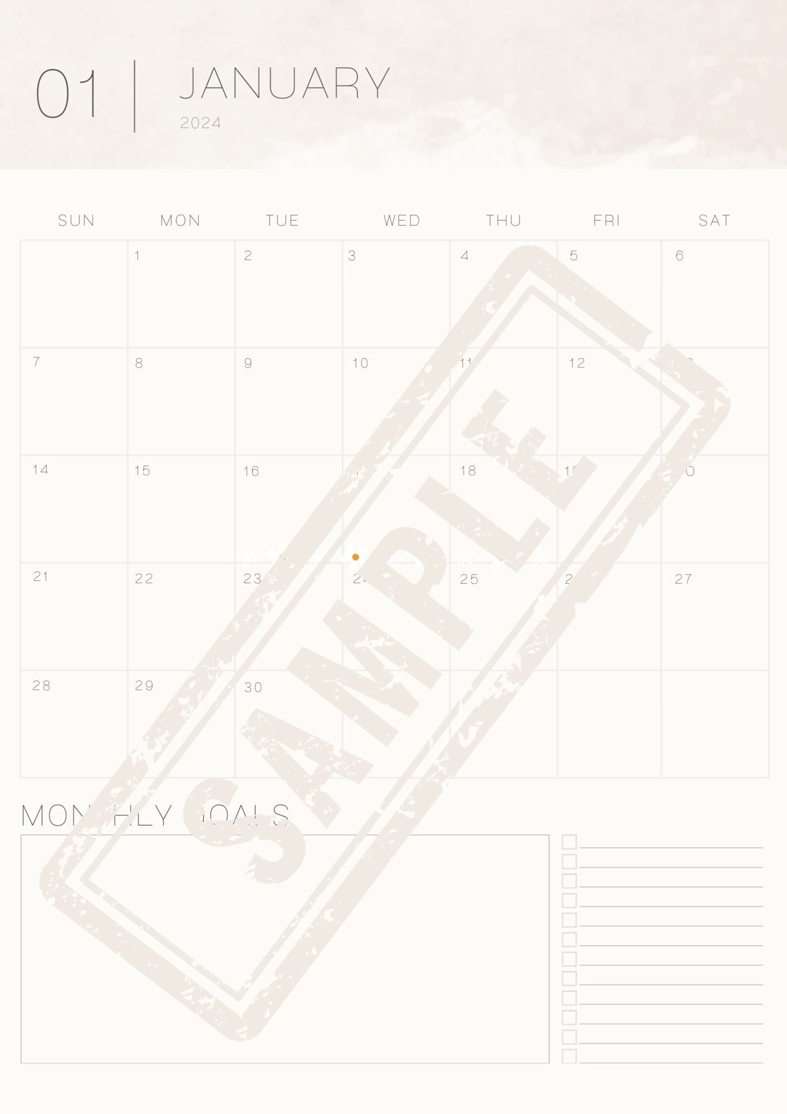 Printable 2024 Planner Bundle 2024 Diary 2024 Yearly Planner Weekly