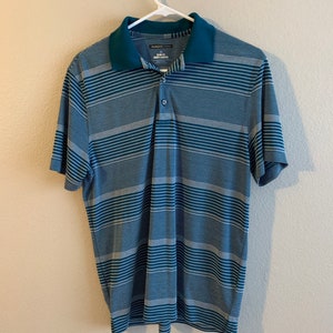 Vintage Striped Polo Shirt/ Large - Etsy