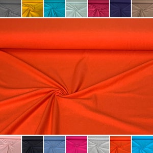 9,98EUR/mJersey Stoff Baumwolle * orange - Baumwolljersey uni