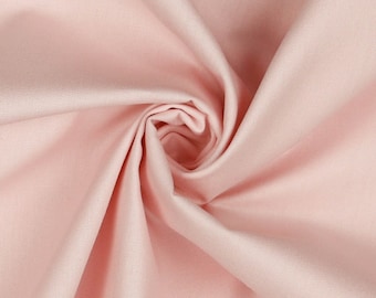 Baumwollstoff * Meterware * Stoffe Baumwolle * Baumwollstoffe * Baumwolle * Stoff  * Webware * uni rosa