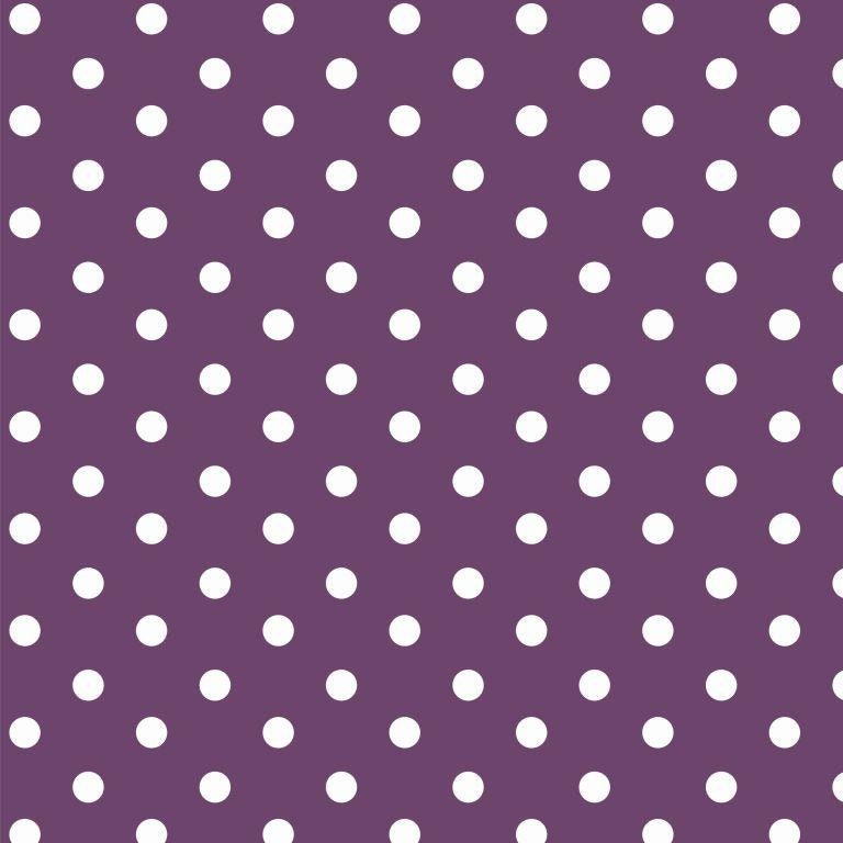 Baumwollstoff * Meterware * Stoffe Baumwolle   * Kinderstoffe * Webware * Violett Punkte