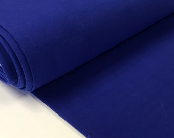 9,98EUR/m Bündchen royalblau - Bündchenstoff