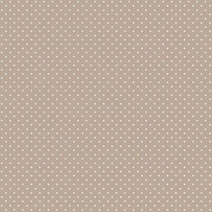 May include: A seamless pattern of small white dots on a light brown background.