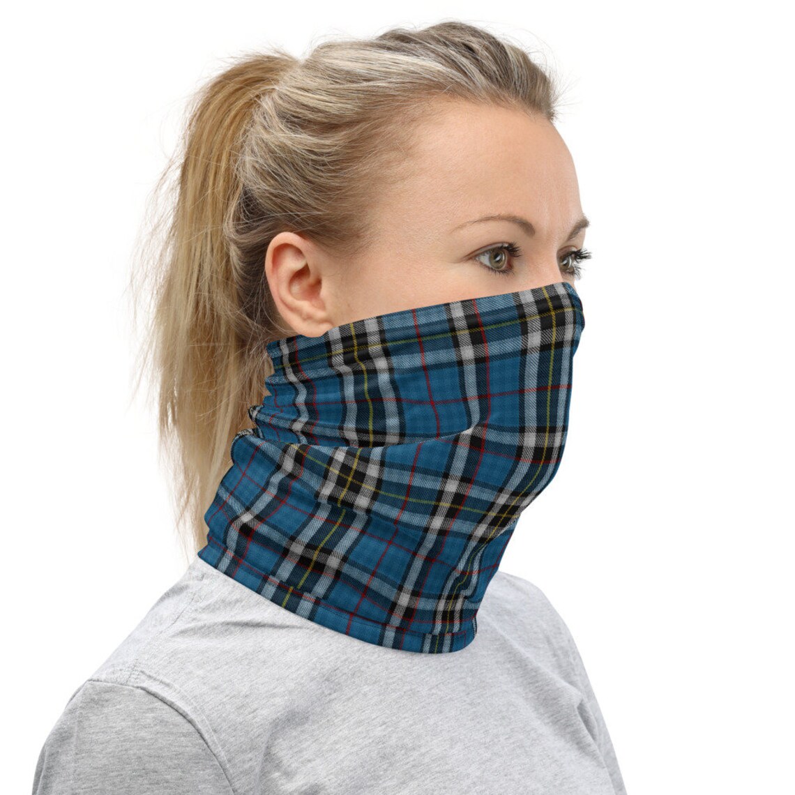 Watson Tartan Crest Neck Gaiter - Bandana