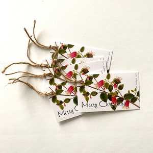 Christmas Gift Tags Set of 5 - Correa 'Canberra Bells'
