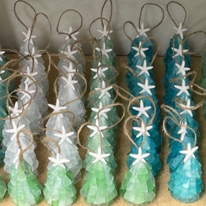 Seaglass 3D Ornaments