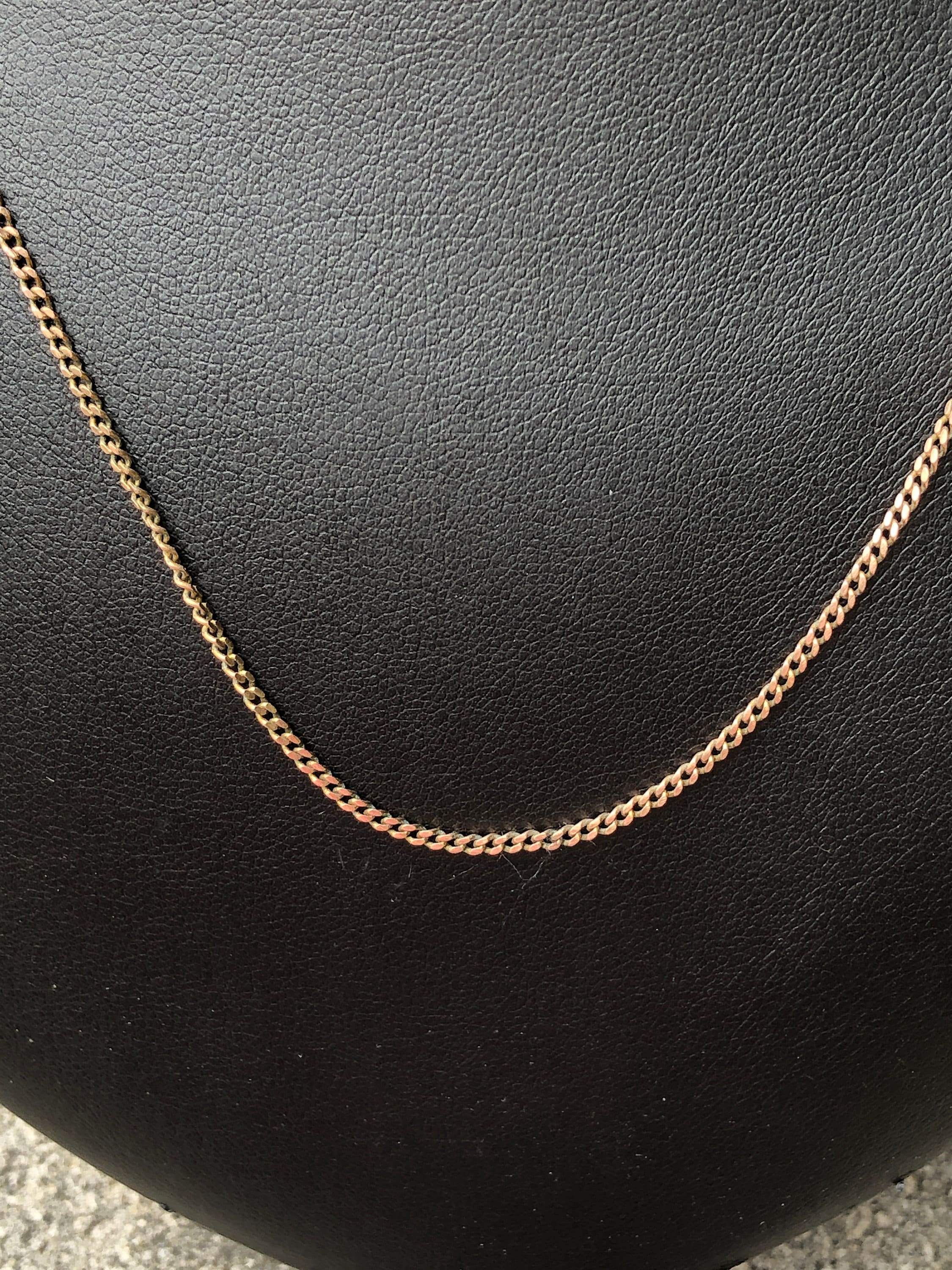 A Fine Necklace in 9 Carat Gold Etsy UK