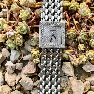 Barthelay ‘Les Sloanes’ Swiss made watch in stainless steel with diamonds