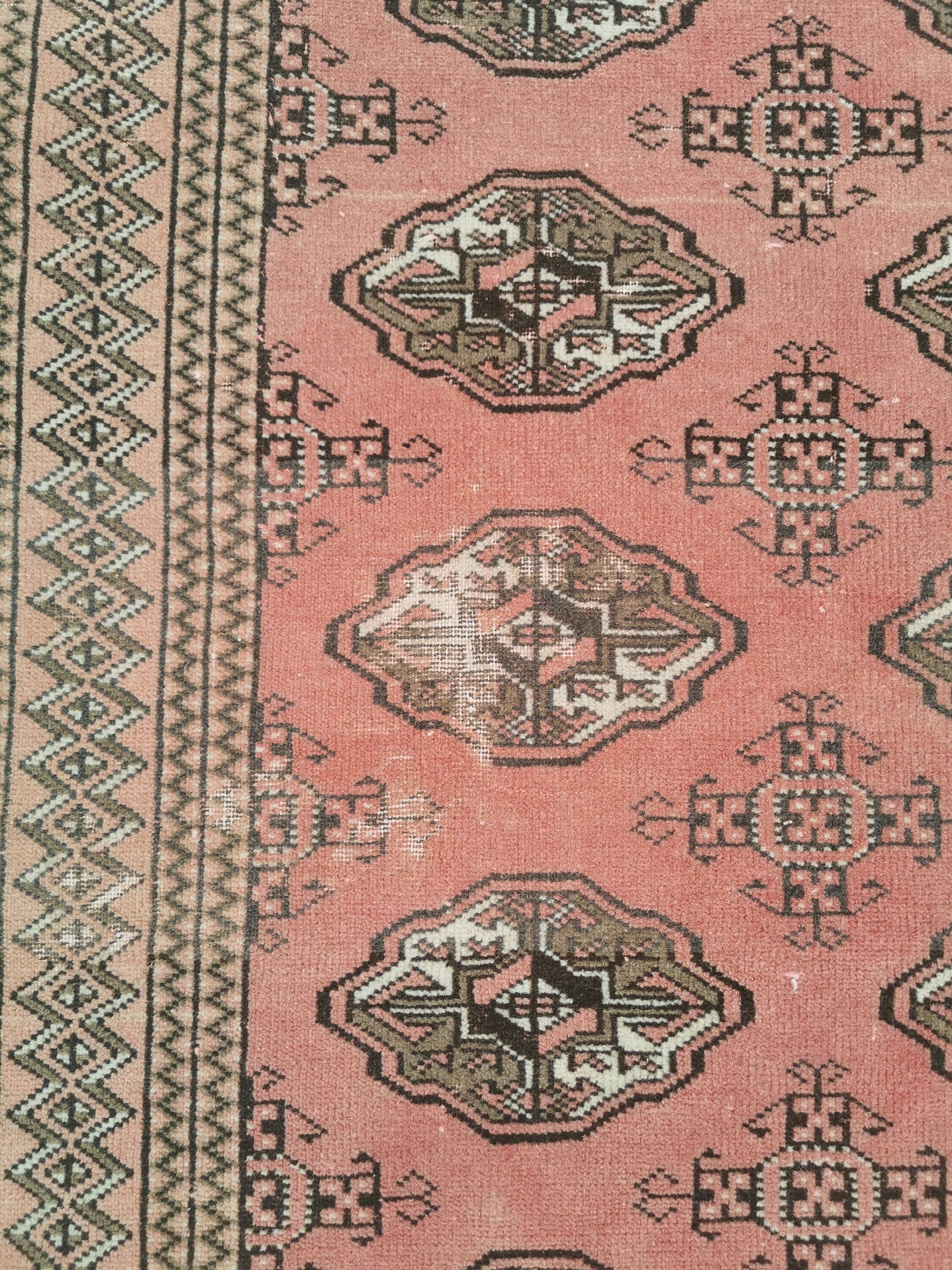 Afghan Rug Turkish Rug Vintage Rug 4.2x5.9 ft Oushak Rug Etsy