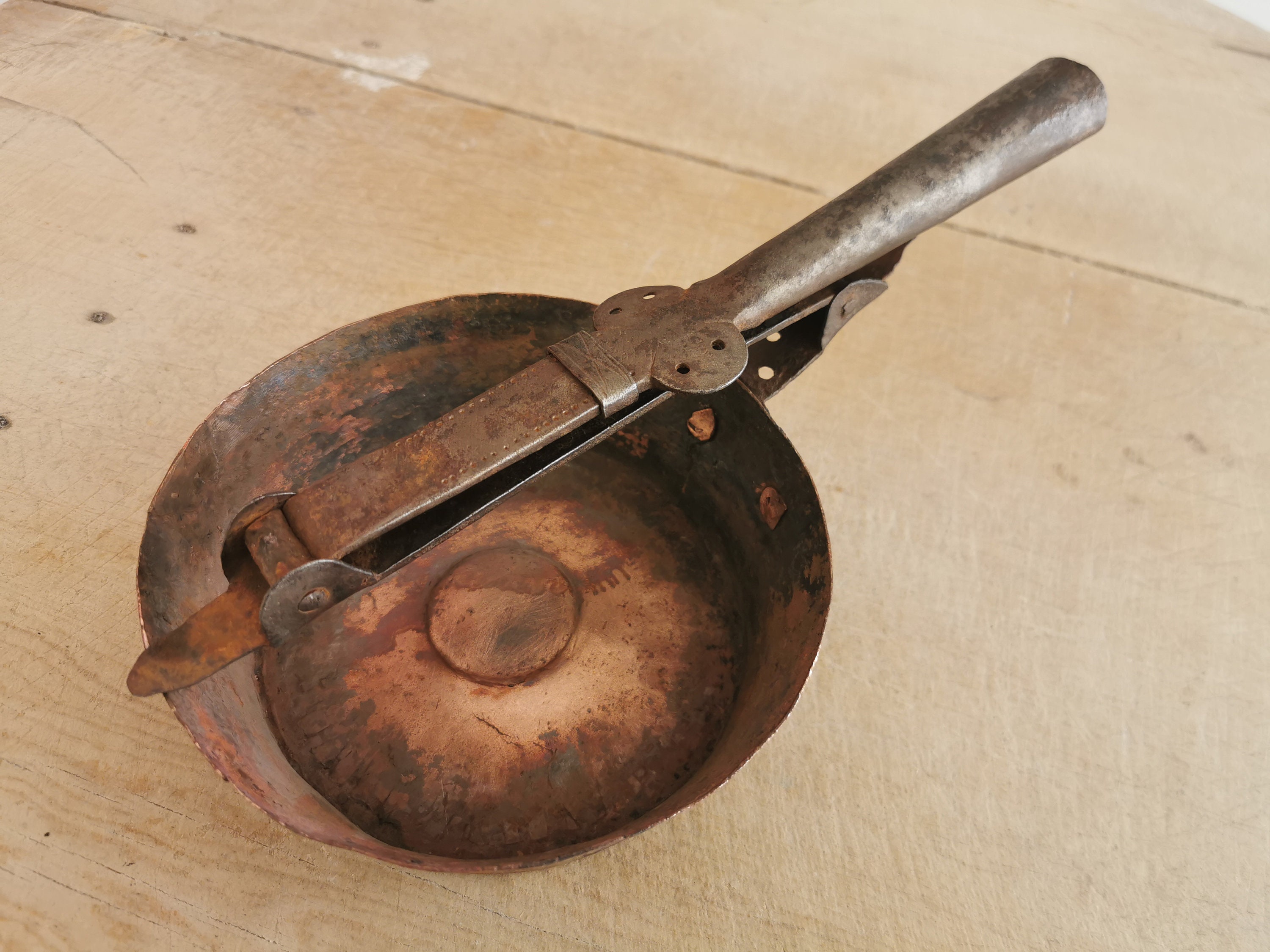 Antique Turkish coffee roaster pan 11x23inch 28x60cm Copper Etsy