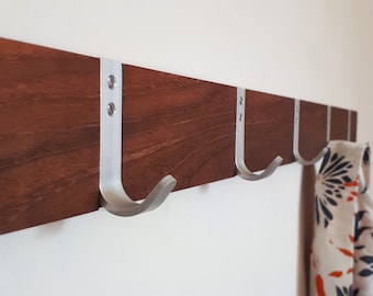 Coat Rack - Wood Coat Rack - Coat Hanger - Modern Coat Rack - Wall Coat Rack