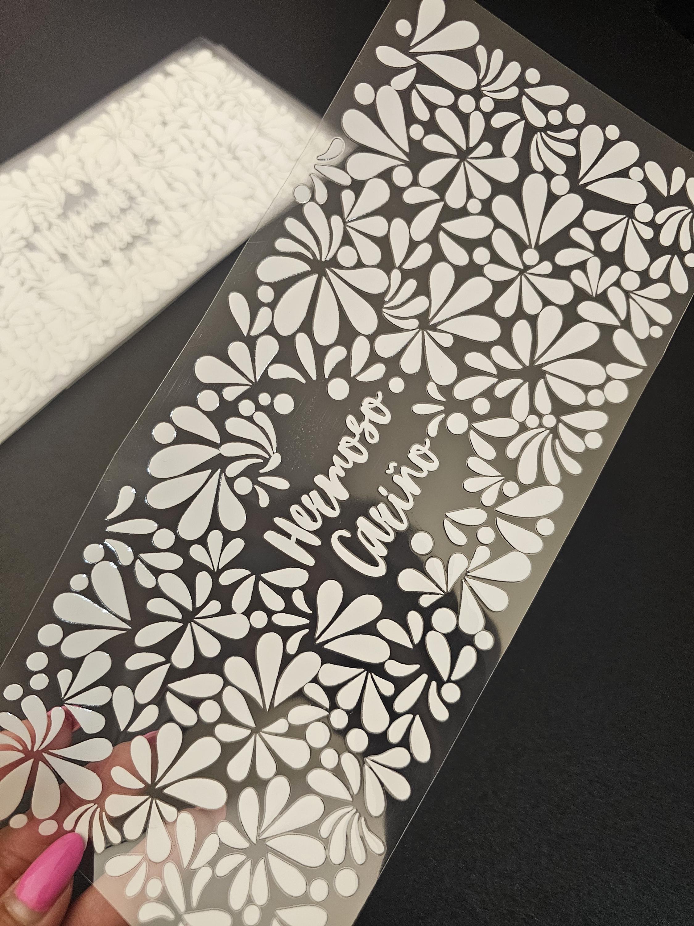 Hermoso Carino Talavera UVDTF Wrap: Mexican Fiesta Cielito Lindo