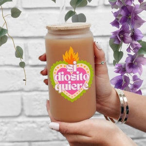 Si diosito quiere png, Gott will png, Taufe Geschenk, religiöses Zitat, Mexikanisches Sprichwort, Ostern png, Lateinisches heiliges Herz